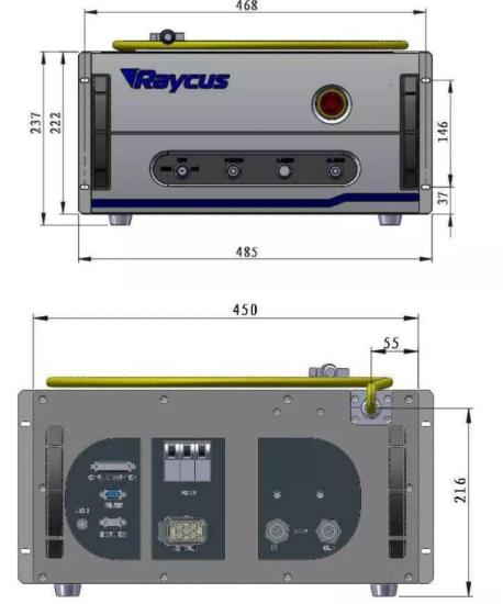 Raycus Lazer  1000W Rezonatör Lazer Yedek Parca